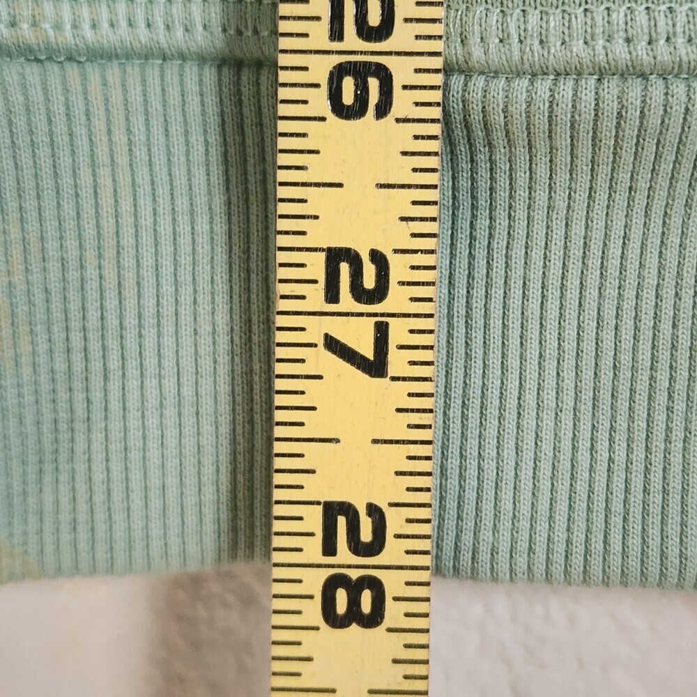 Round Two Hoodie Sweatshirt Mens Small Green Pullover R2 Logo Graphic Cotton - Picture 11 of 12